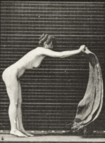 Plate 439 Spreading a rug on the floor — figure reference